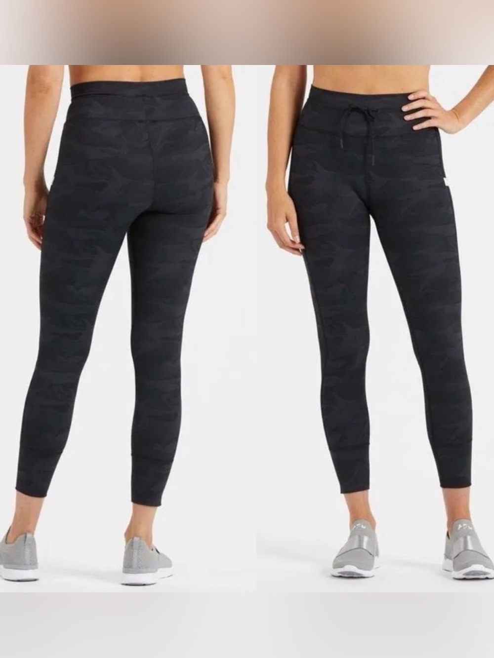Vuori Black Camo Daily Leggings - Picture 2 of 6